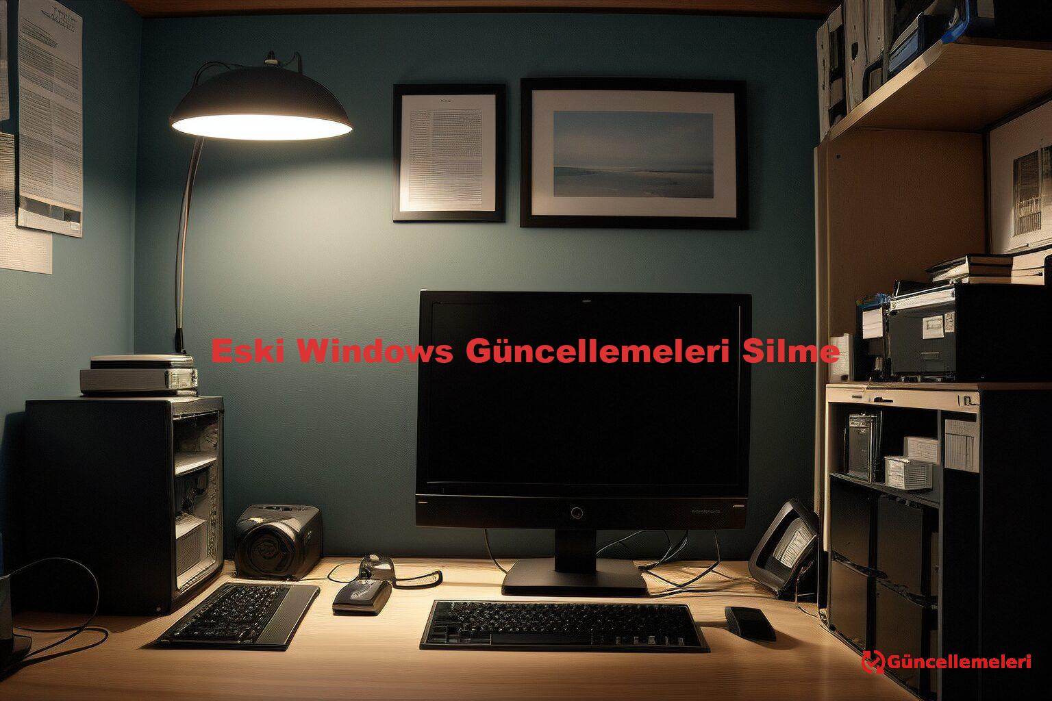 Eski Windows Güncellemeleri Silme