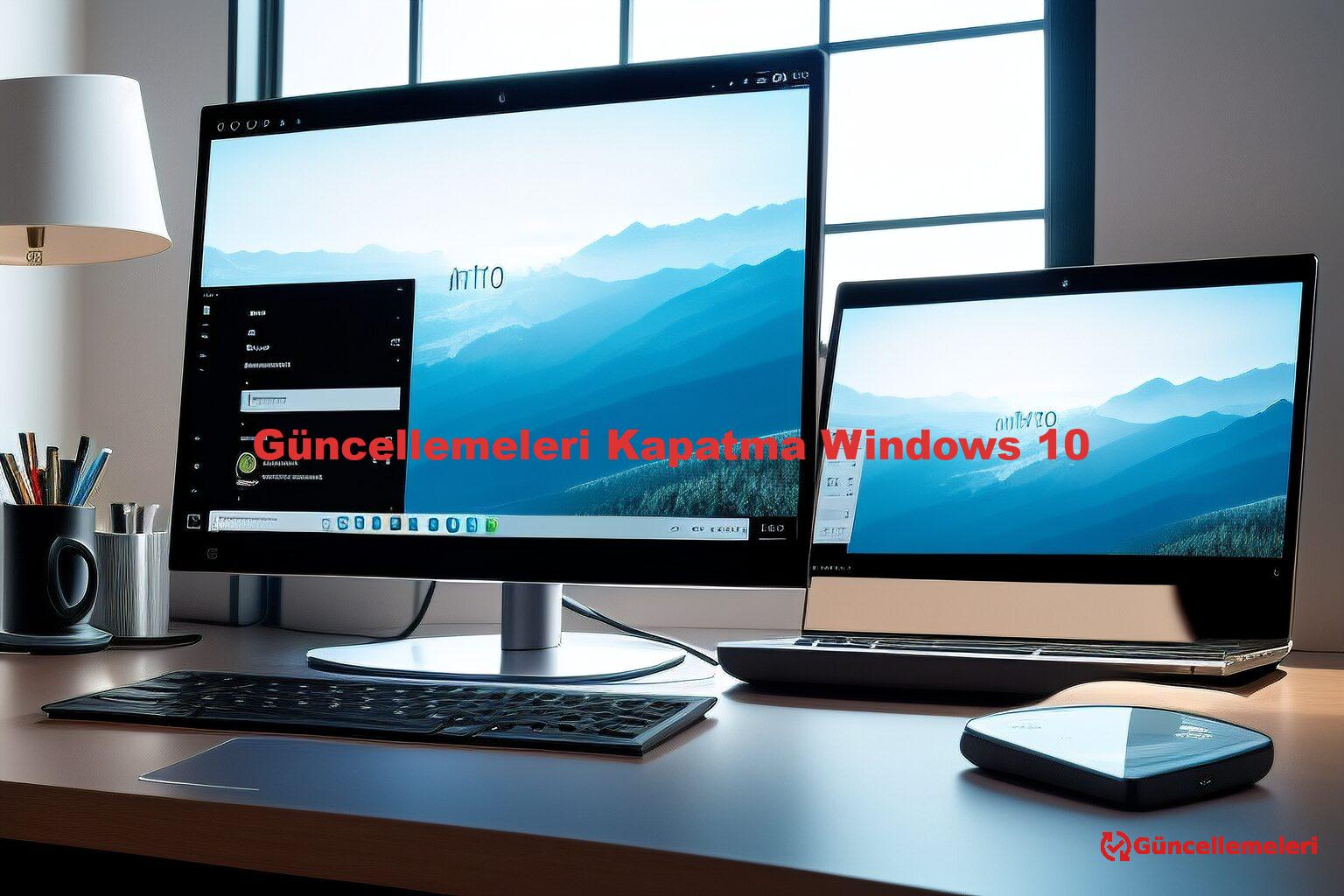 Güncellemeleri Kapatma Windows 10