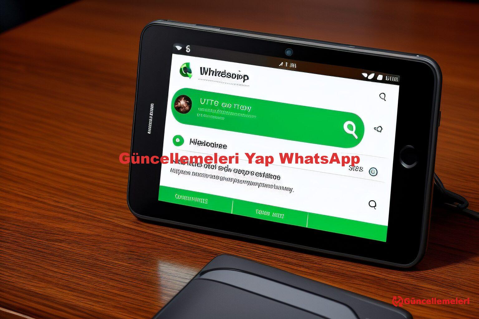 Güncellemeleri Yap WhatsApp