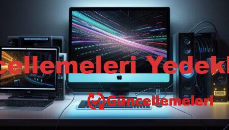 Güncellemeleri Yedekleme