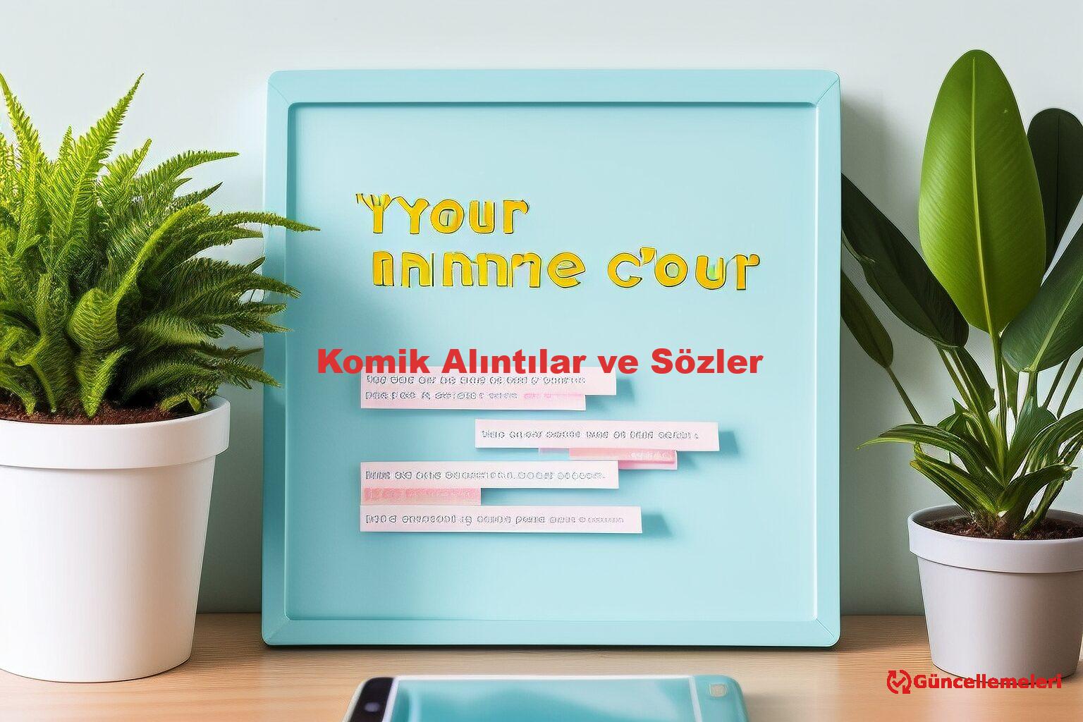 Komik Alıntılar ve Sözler