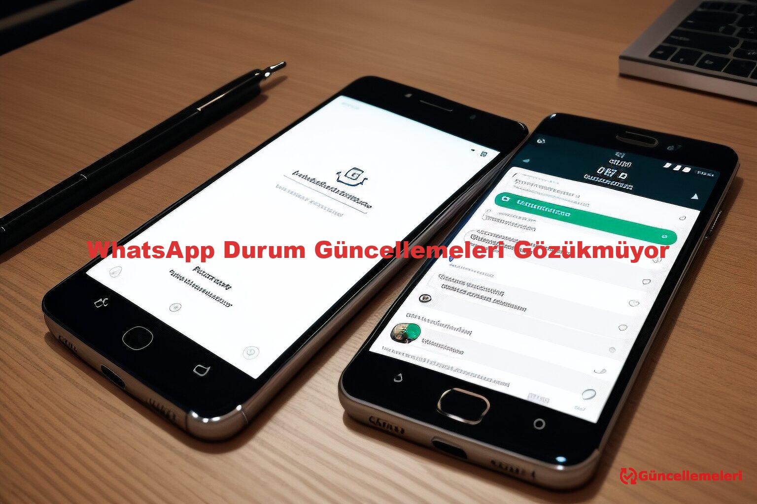 WhatsApp Durum Güncellemeleri Gözükmüyor