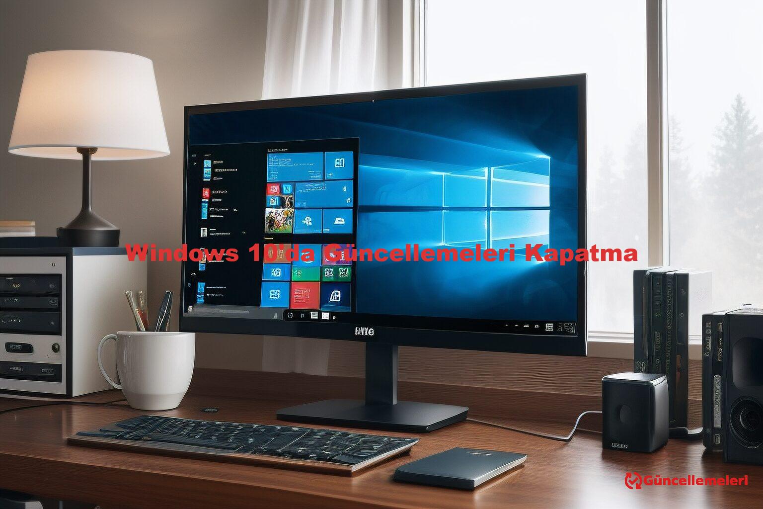 Windows 10'da Güncellemeleri Kapatma