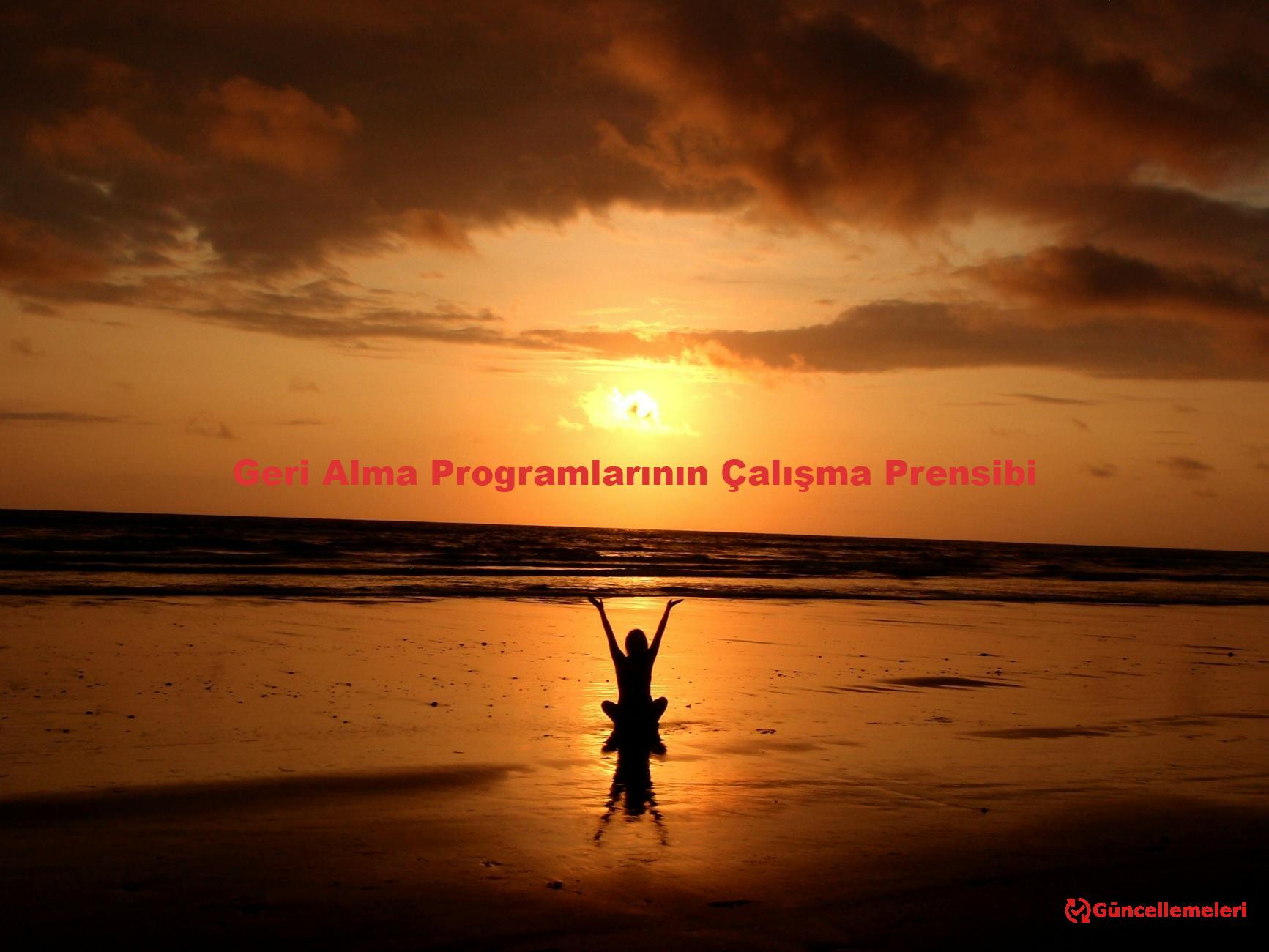 Geri Alma Programlarının Çalışma Prensibi