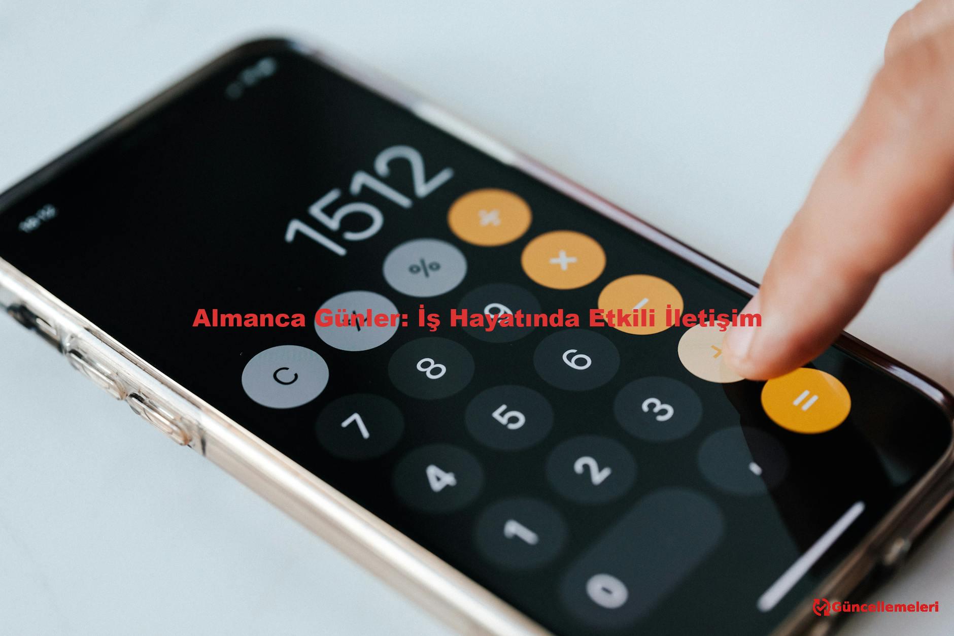Almanca Günler: İş Hayatında Etkili İletişim