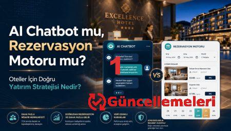 AI Chatbot mu, Rezervasyon Motoru mu? Oteller İçin Doğru Yatırım Stratejisi Nedir?